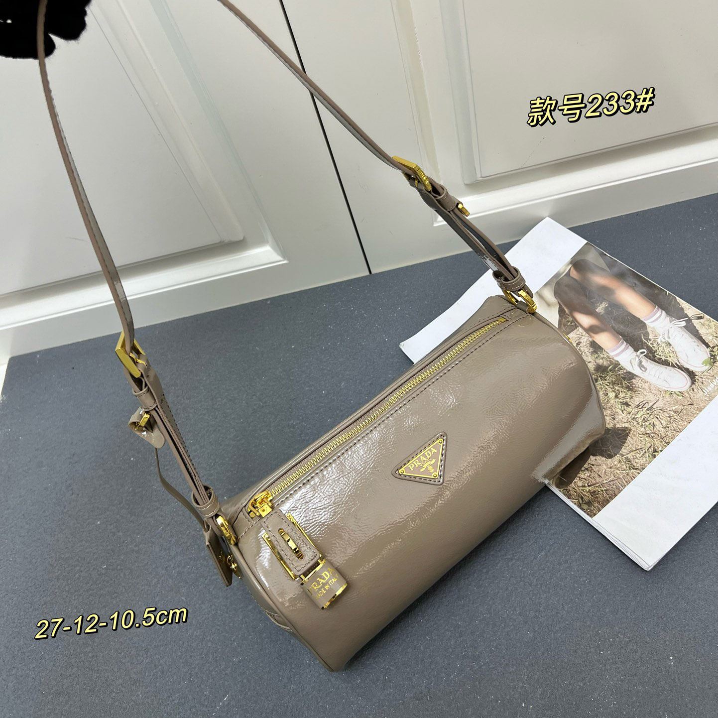 Pra*a top handle bags